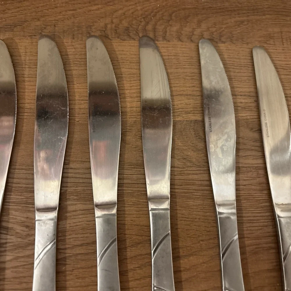 Cambridge Silver‎ Felicity Stainless Steel Flatware - 6 Knives